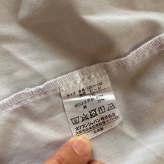 給食用エプロンの画像