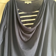 授乳服　長袖ワンピース　2枚セットの画像