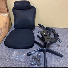 オフィスチェア デスクチェア　ブラック の画像