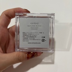 ロムアンド ラメアイシャドウ の画像