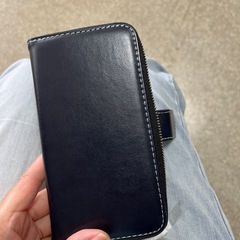 GalaxyA20 SCー02📱ケース財布付き部長ネイビーの画像