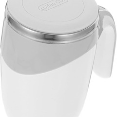 電気撹拌カップステンレス鋼自動混合カップ自動トラベル撹拌マグミルクチョコレートティー用の画像