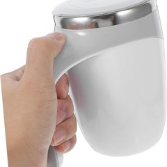 電気撹拌カップステンレス鋼自動混合カップ自動トラベル撹拌マグミルクチョコレートティー用の画像