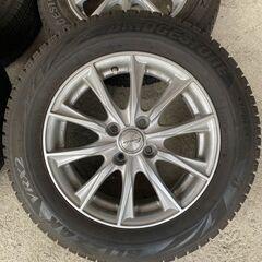 185/65R15 ブリザック スタッドレス / ホットスタッフ エクシーダー 15インチ の画像