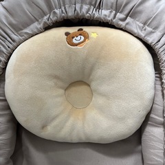 美品 簡易ベビーベッド　クーファン ベビー枕の画像