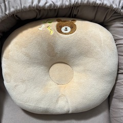美品 簡易ベビーベッド　クーファン ベビー枕の画像