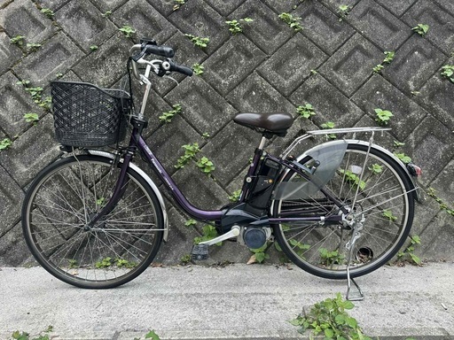 パナソニック電動アシスト自転車 26インチ バッテリー8,9ah