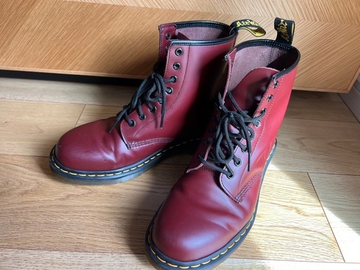 Dr.Martens ドクターマーチン 8ホール ブーツ レッド系