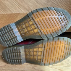 Dr.Martens ドクターマーチン 8ホール ブーツ レッド系の画像
