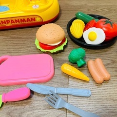 【アンパンマンキッチン】ままごとセット 子どもおもちゃ 幼児おもちゃの画像