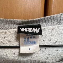 WOWのスウェット500円の画像