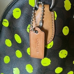 希少coachバッグの画像