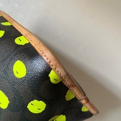 希少coachバッグの画像