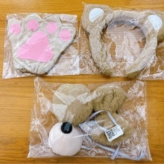 クマの衣装セット Fサイズ　ハロウィンの画像
