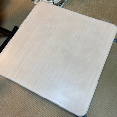 こたつ　ユアサプライムス　カジュアルコタツ　75×75cm アイボリー　YKC -750M IVの画像