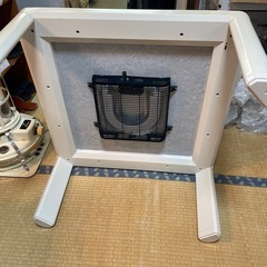 こたつ　ユアサプライムス　カジュアルコタツ　75×75cm アイボリー　YKC -750M IVの画像