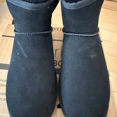 未使用 新品　シープブーツ ブラックの画像