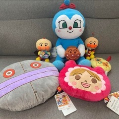 16個　アンパンマン　しまじろう　おもちゃ　ぬいぐるみ　バッグ　まとめ売りの画像