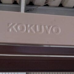 【B276】コクヨ　収納棚　スチール製　オフィスキャビネット　サイズ幅80.5㎝の画像