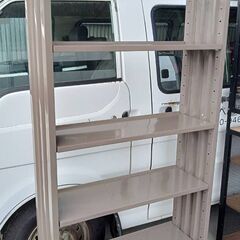 【B276】コクヨ　収納棚　スチール製　オフィスキャビネット　サイズ幅80.5㎝の画像