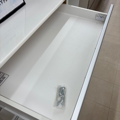 ★1004『食器棚お探しの方～必見』　ニトリ　食器棚　白　リサイクルマート鹿児島宇宿店の画像
