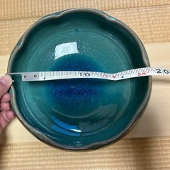 【未使用品　大皿 お華の花器にも】の画像