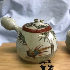 九谷焼き　お茶セット五枚組の画像