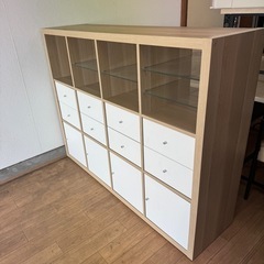 IKEA カラックス　シェルフユニット　収納棚の画像