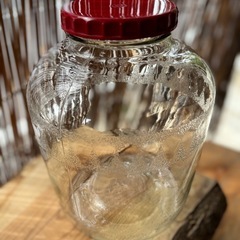 【美品】果実酒用ガラス容器の画像