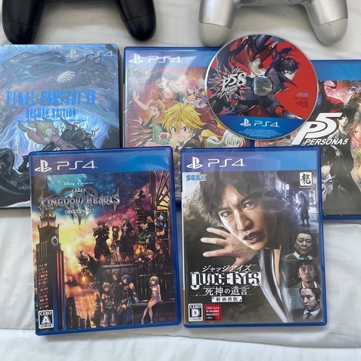 PS4(コントローラー・ソフト・コード付き)