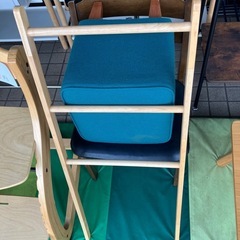ラダー　タオルハンガーの画像
