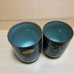 【値下げしました！未使用品　夫婦湯呑み】の画像
