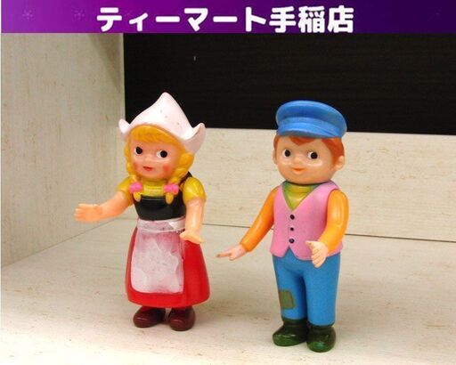 希少 当時もの フランダースの犬 ネロ アロア ソフビ フィギュア タケミ 日本アニメ企画 昭和 レトロ ヴィンテージ 札幌 手稲