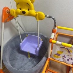 くまのプーさん 折りたたみキッズパークの画像