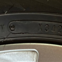 155/65R14軽自動車サイズ バリ山 ダンロップ スタッドレスタイヤホイールセット4本 2020年製造の画像