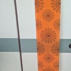 ハロウィン 壁掛けタペストリー (クモの巣デザイン)の画像