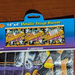 ハロウィン バナー (未使用品) の画像