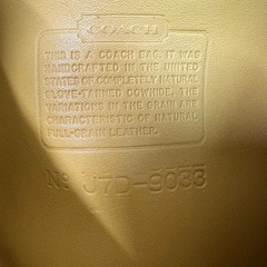 coach オールドコーチ エルゴ ワンショルダーバッグの画像