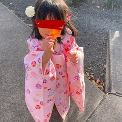 七五三着物&靴　3歳の画像