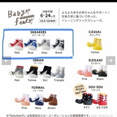 トレーニングソックスシューズ(12.5センチ)の画像