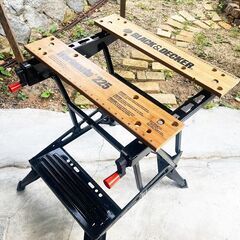 折り畳み式ポータブル作業台　BLACK+DECKER ワークメイト WM225　ブラックアンドデッカーの画像