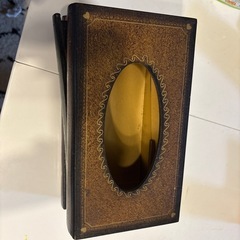 アンティークなティッシュボックスケース