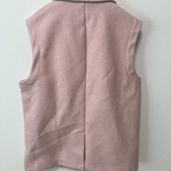 ✨新品✨ZARA ザラ　ピンクジレベスト金ボタン人気商品　X Sの画像