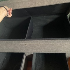 北欧風スツール　2人掛けの画像