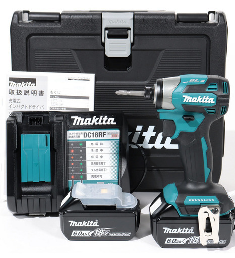 「ジモティ見た」でドリンクプレゼント中‼ 未使用品 マキタ 18V インパクトドライバ TD173DRGX フルセット ハンズクラフト博多店