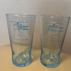 ビアボール　グラス２つセットの画像