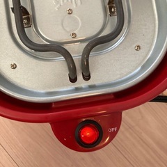 【一つ未使用】2wayプレート  たこ焼き器　鉄板焼きの画像