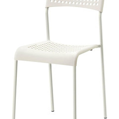 IKEA (イケア) ADDE チェア, ホワイト 7脚