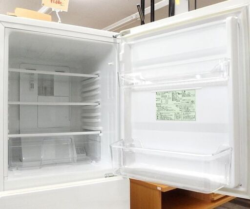 2ドア冷蔵庫 110L 2017年製 100Lクラス UR-F110H ユーイング ☆ 札幌市 北区 屯田
