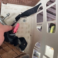 自転車　子どもシートの画像